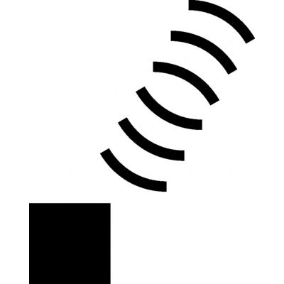 KNX q/e/s Natynkowy czujnik magnetyczny otwarcia biały TRC301B HAGER (TRC301B)