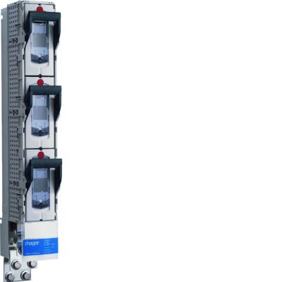 LV rozłącznik bezp.zab.transformatora NH3 1P 910A 400VAC szyny 185mm zac.śr.M12 LVSR910LLE HAGER (LVSR910LLE)