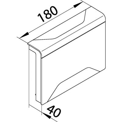 tehalit.SL Element T 20x115 biały (SL2011589016)