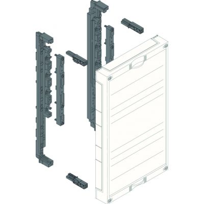 Blok univers N dla szyn zbiorczych pozomy 4/5 polowy 450x250mm UE31E0A HAGER (UE31E0A)