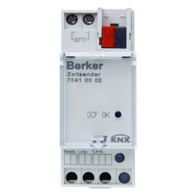 BERKER KNX Transmiter czasu DCF DMS jasnosz. 75910002 HAGER (75910002)