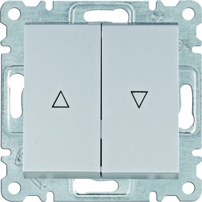 lumina Łącznik żaluzjowy monostabilny (zwierny) srebrny WL0322 HAGER (WL0322)