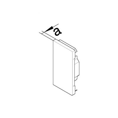 tehalit.BRS Końcówka 100x210 ocynk BRS1002106VERZ HAGER (BRS1002106VERZ)