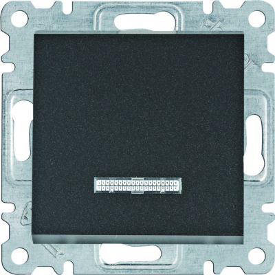 lumina Łącznik kontrolny 1-biegunowy czarny WL0213 HAGER (WL0213)