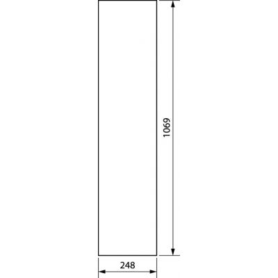 univers Drzwi lewe do obudowy IP44/54 1100x800mm FZ023N HAGER (FZ023N)