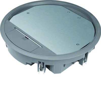 tehalit.VE-EE Pokrywa uchylna VR10 fi275 wykładzina 12mm stal szary PA VR10127011 HAGER (VR10127011)