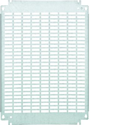 orion+ system CPłyta montażowa metalowa (perforowana) 343x480mm FL475A HAGER (FL475A)