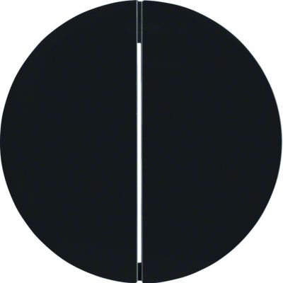 BERKER R.X/1930/Glas KNX RF quicklink Przycisk podwójny czarny 85146131 HAGER (85146131)