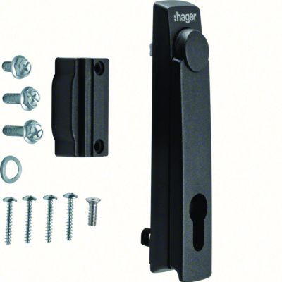 univers Zamek uchwyt uchylny do półbębenka 40mm FZ534 HAGER (FZ534)