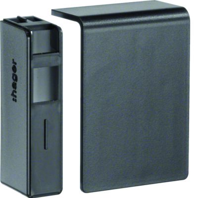 tehalit.SL Końcówka 20x55 czarna SL2005569011 HAGER (SL2005569011)