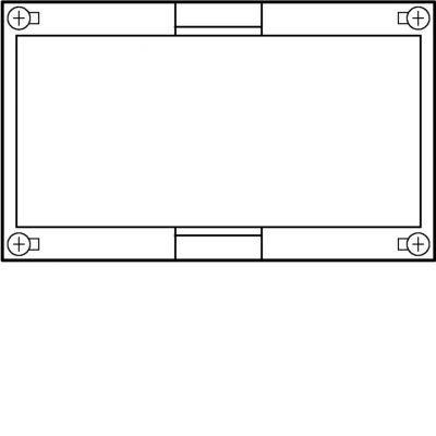 univers N Blok pusty 150x250mm UD11F1 HAGER (UD11F1)