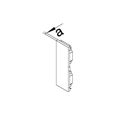 tehalit.BRS Końcówka 100x210 Docynk BRS1002106DVERZ HAGER (BRS1002106DVERZ)