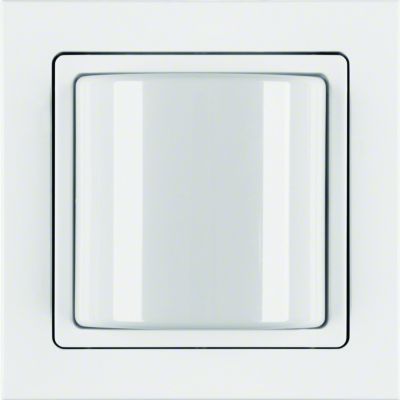 BERKER Q.3 System przywoławczy Sygnalizator świetlny z ramką biały aksamit 52036099 HAGER (52036099)
