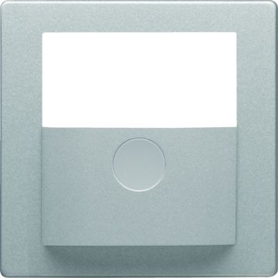 BERKER KNX e/s Q.x Płytka czołowa do modułu czujnika ruchu KNX aluminium aksamit lakierowana. 80960421 HAGER (80960421)