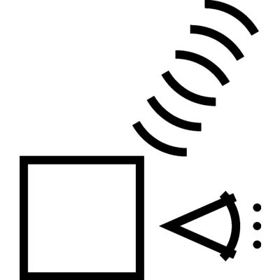 KNX RF quicklink natynkowy czujnik ruchu 220° biały TRE520 HAGER (TRE520)