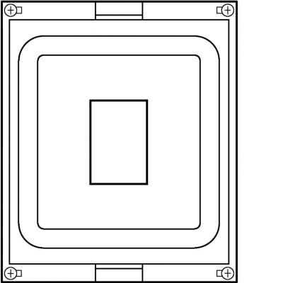 univers N Blok dla odłącznika obciążenia 250/400A 300x250mm UK21S1 HAGER (UK21S1)