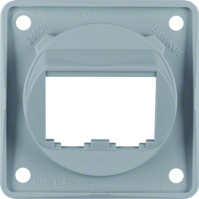 Integro Flow Płytka nośna 2-krotna do modułów BTR-/E-DAT, szary (845582507)