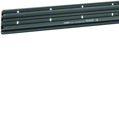 tehalit.SL Podstawa 20x80 czarny SL200801 HAGER (SL200801)