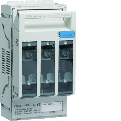 LT rozłącznik bezpiecznikowy NH00 3P 160A 690V AC LT053 HAGER (LT053)