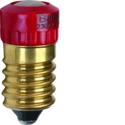 BERKER Żarówka LED E14 czerwony 167901 HAGER (167901)