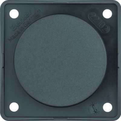 Zaślepka; antracyt mat; Integro Flow 945162505 HAGER (945162505)