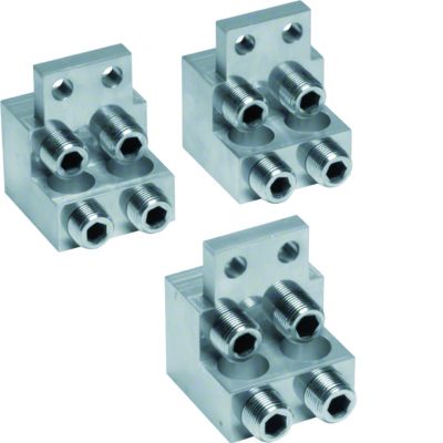 Zaciski klatkowe 630-800A Al./CU 3P 4x240mm2 HYE007H HAGER (HYE007H)