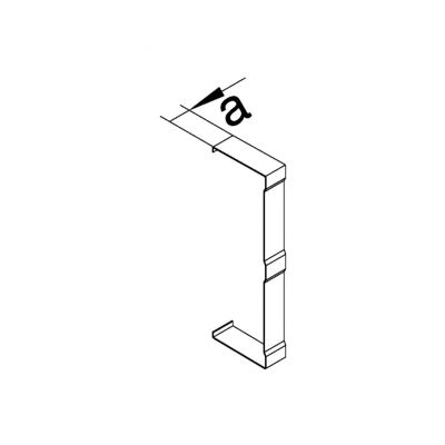 tehalit.BRS Łącznik pokrywy 100x210 Docynk BRS1002107DVERZ HAGER (BRS1002107DVERZ)