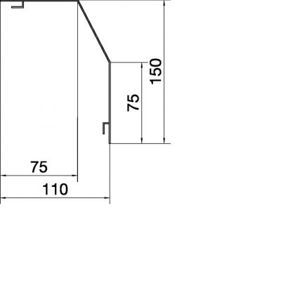 tehalit.RK 150 Pokrywa główna jasnoszary RK1507035 HAGER (RK1507035)