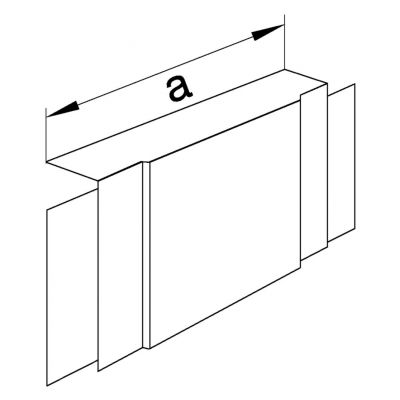 tehalit.LF Element T/X 20x35/36mm biały (LFF2003589016)