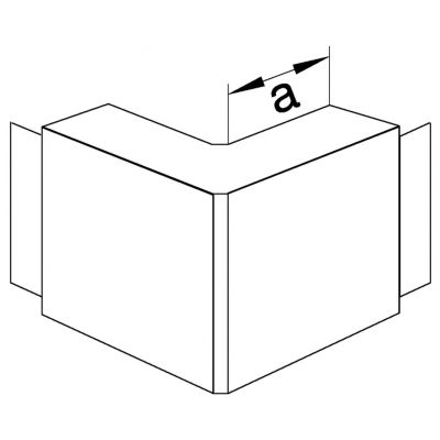 tehalit.LF/ateha Kąt zewnętrzny 30x30mm biały (LF3003039016)