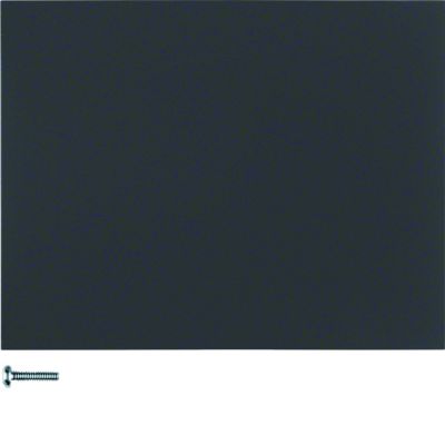 BERKER K.1 Przycisk pojedynczy do ściemniacza przyciskowego sterowanie załączania i mechanizmu sterującego antracyt 85141175 HAGER (85141175)