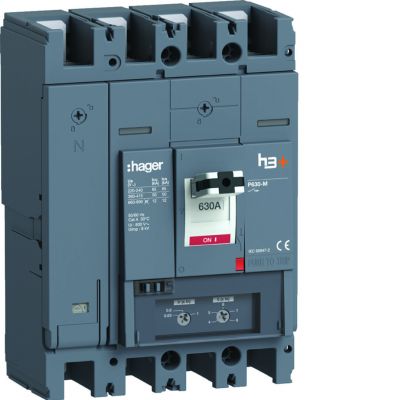 MCCB Wyłącznik mocy h3+ P630 TM 4x630A 50kA (HMW631DE)