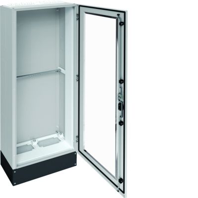 univers Rozdzielnica stojąca IP55 kl. I 550x1850x275 + cokół 200mm drzwi transparentne FR22K2 HAGER (FR22K2)