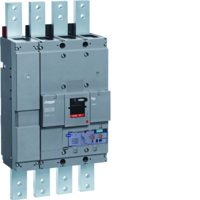 Wyłącznik mocy h1600 4P 70kA 1250A LSI HEF981H HAGER (HEF981H)