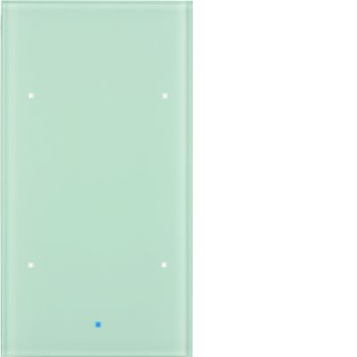 BERKER KNX TS Sensor dotykowy 2-krotny szkło białe 75142830 HAGER (75142830)