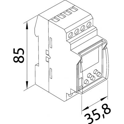 Tygodniowy zegar cyfrowy 16A 1-krotny EGN103 HAGER (EGN103)