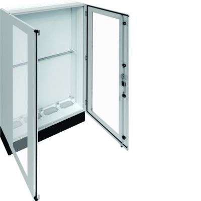 univers Rozdzielnica stojąca IP55 kl. II 1050x1850x275 + cokół 200mm drzwi transparentne FR24L2 HAGER (FR24L2)