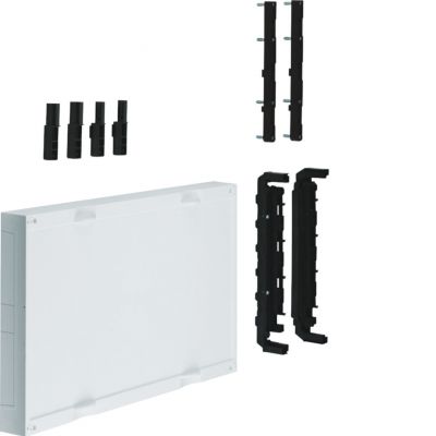 univers N Blok dla szyn zbiorczych poziomych 12/20/30x5/10mm 60mm 4-pol. 300x500mm UE22E0 HAGER (UE22E0)