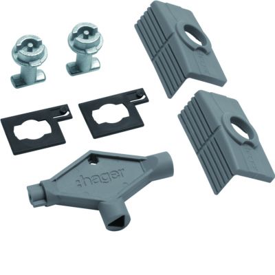 orion+ Zamek metal wkładka dwupiórkowa z kluczem 3mm FL95Z HAGER (FL95Z)