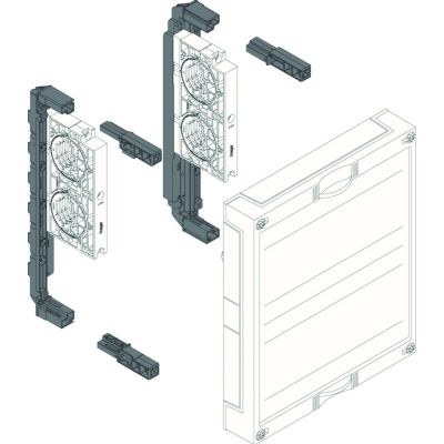 univers N Blok 300x250mm pod 2 szyny Cu PE/N UE21PEN HAGER (UE21PEN)