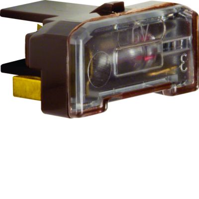 BERKER Wkładka żarowa z zaciskiem neutralnym mechanizm brązowy 1676 HAGER (1676)