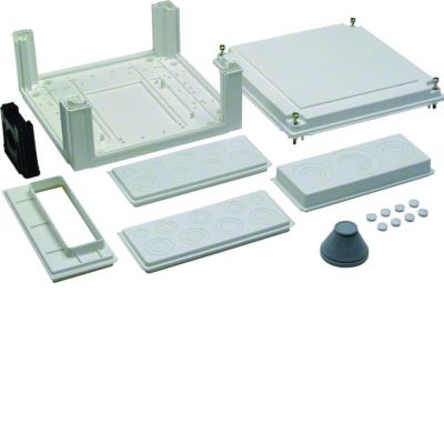 univers Z Obudowa przyłączeniowa pusta montaż dolny 324x307x149mm IP54 U84LU HAGER (U84LU)