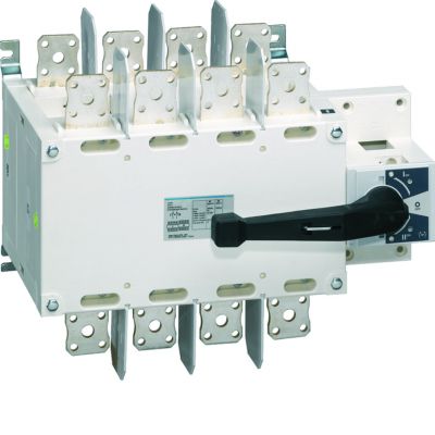 Przełącznik zasilania I-0-II 4P 1000A HI461 HI460 HAGER (HI460)