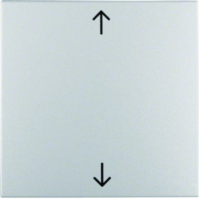 BERKER B.7 Klawisz nadrukowany symbol strzałki aluminium 16201414 HAGER (16201414)