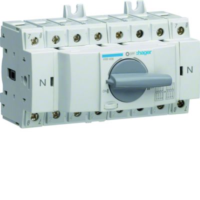 Modułowy przełącznik zasilania 4x80A HIM408 HAGER (HIM408)