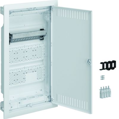 Rozdzielnica modułowa 3x12 VDI podtynkowa do g/k Patch Panel z gniazdami 3x230V VH36NWP HAGER (VH36NWP)