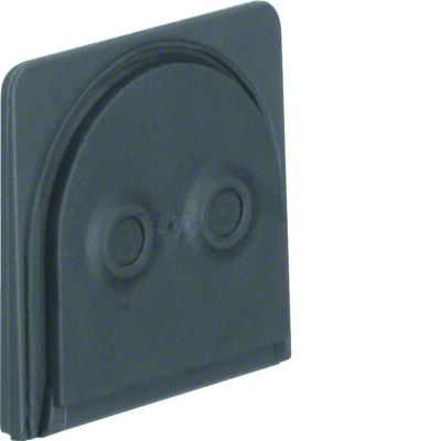 BERKER W.1 Membrana 2 wyjścia kablowe szary 18033515 HAGER (18033515)