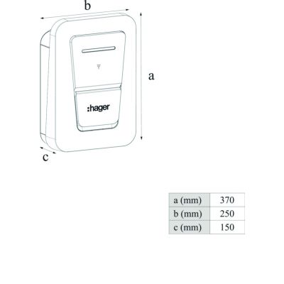EVCS witty one 1x11kW 3f z gniazdem T2 RFID Bluetooth (XVR111S)