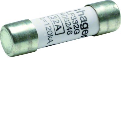 Wkładka bezpiecznikowa cylindryczna CH-10 10x38mm gG 32A 400VAC LF332G HAGER (LF332G)