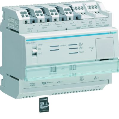 agardio.manager Serwer monitoringu energii HTG411H HAGER (HTG411H)
